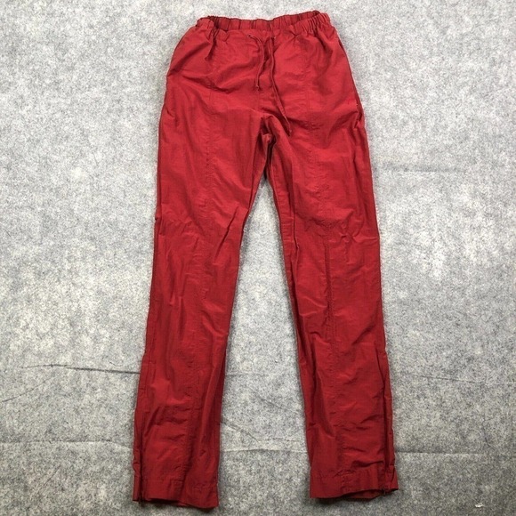 J. Crew Pants Women's Size S Red Cotton Blend Elastic Waist Drawstring - Picture 1 of 11